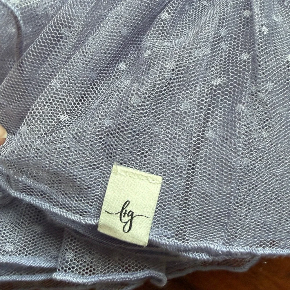 Love + Grow Clothing Co Tutu Athletic Dress 6Y Lavender Scalloped BalletCore